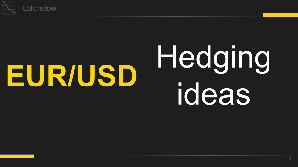 EUR/USD Hedging strategies